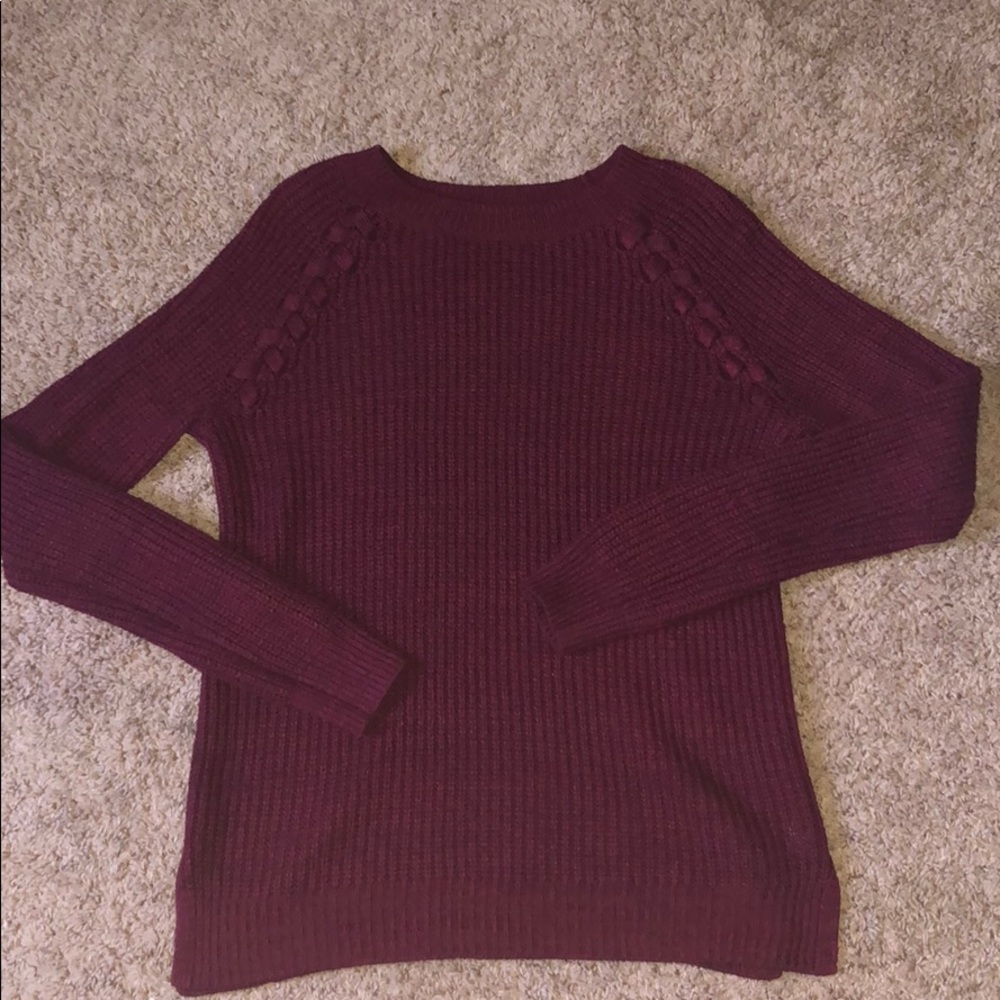 Maroon Sweater